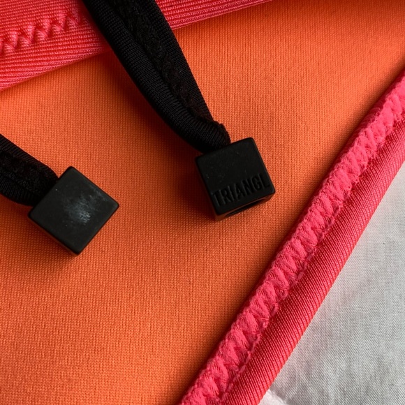 [triangl] 🌈 tie neoprene bikini - Picture 4 of 5